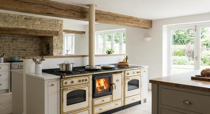 Installation d'une cuisini&egrave;re &agrave; bois, les cl&eacute;s d'un projet r&eacute;ussi